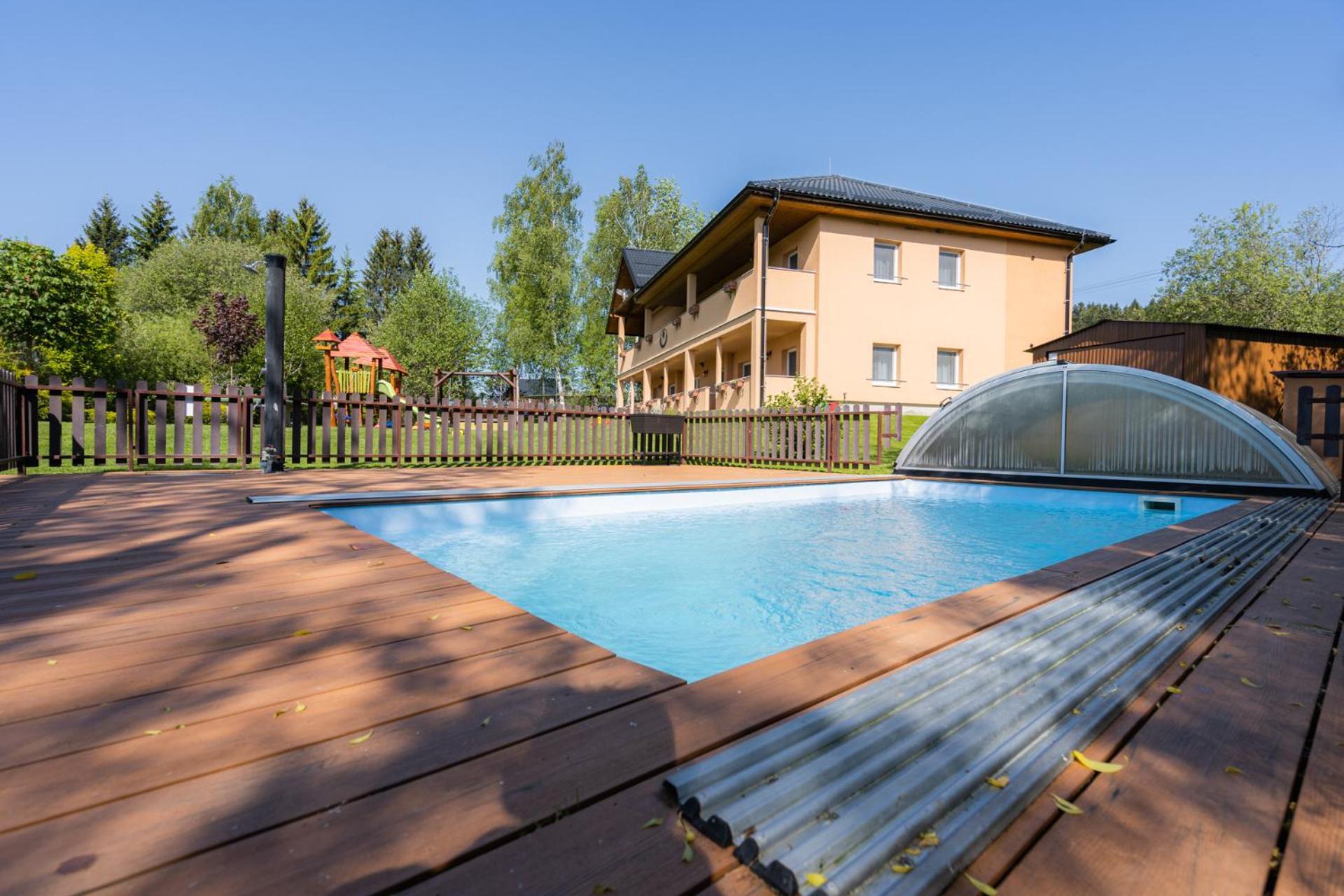 Apartments Nad Rybniky Horní Planá Bagian luar foto